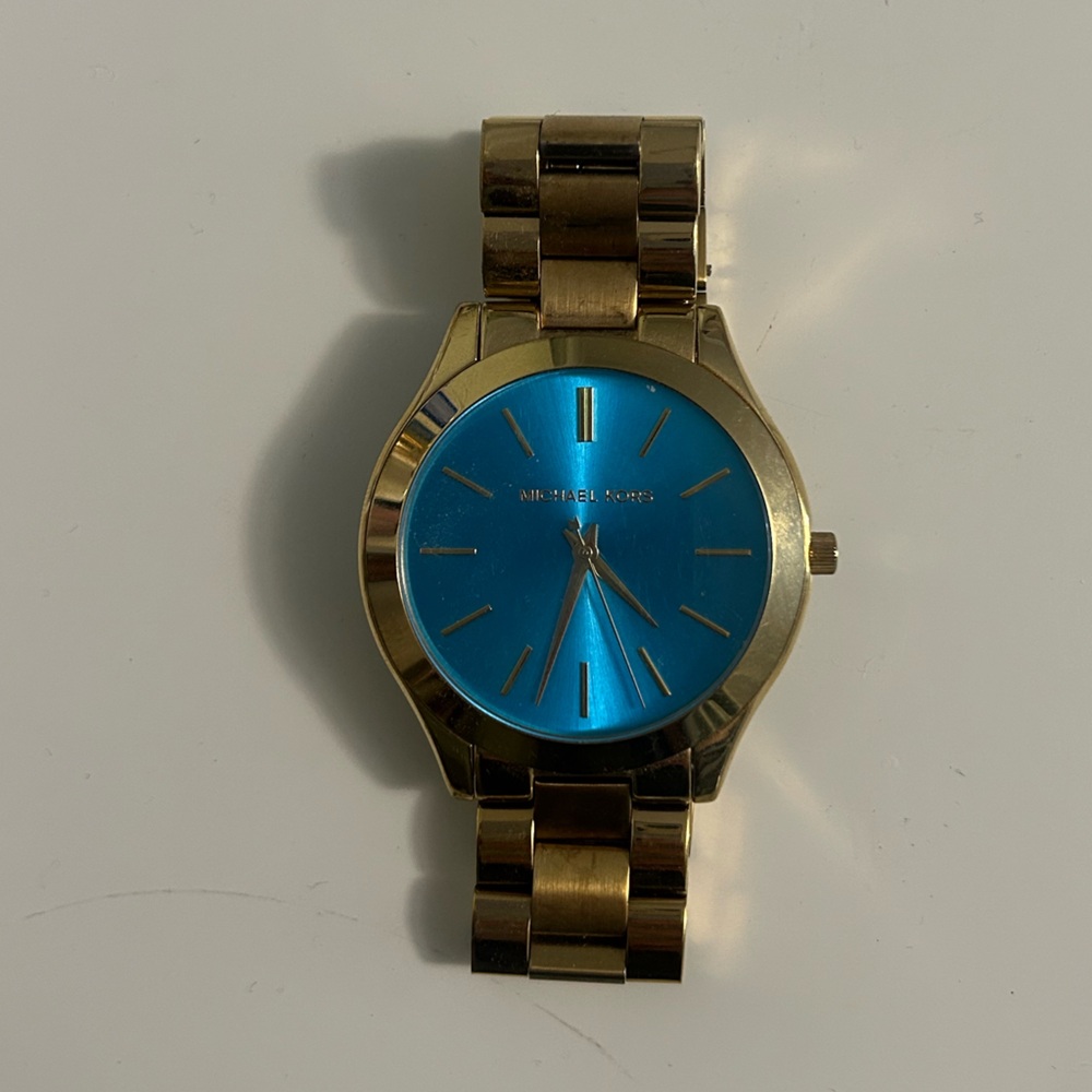 Gold Michael Kors watch